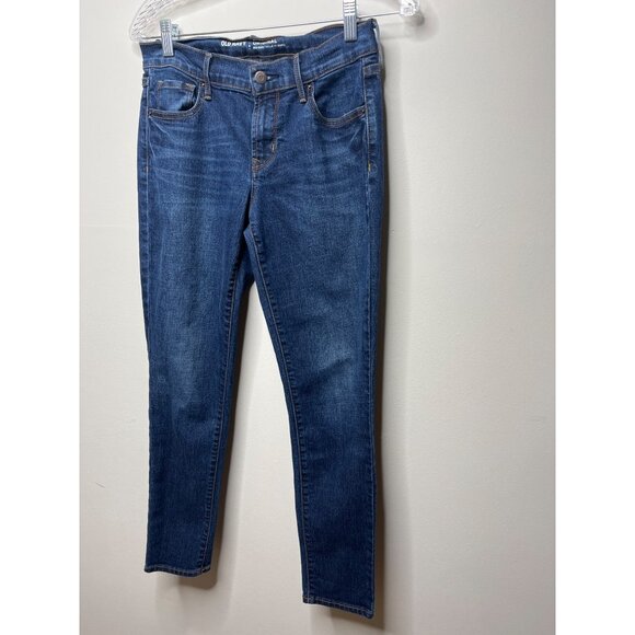 Old Navy Women’s 2 Short Mid Rise Straight Jeans - Picture 4 of 11